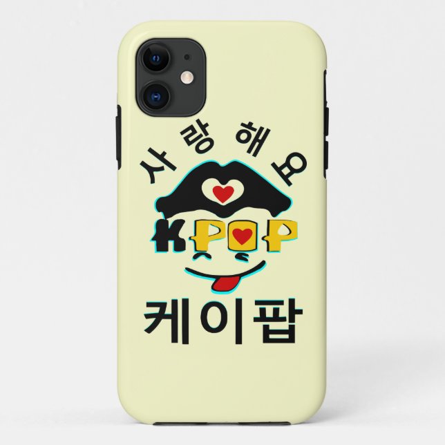 ♪♥Love K-Pop Fabulous Barely-There iPhone 5 Case♥♫ Case-Mate iPhone Case (Back)