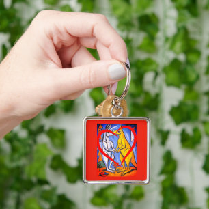 Love Kangaroos Australian Animal Key Ring