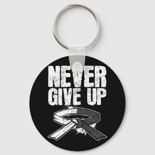 Love Karate Black Belt Gift Design Martial Arts Gi Key Ring