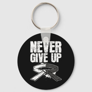 Love Karate Black Belt Gift Design Martial Arts Key Ring