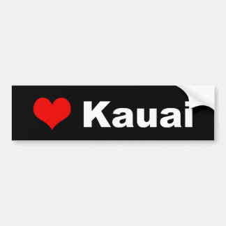 Love Kauai Bumper Sticker