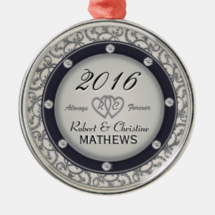 Love Keepsake Metal Ornament