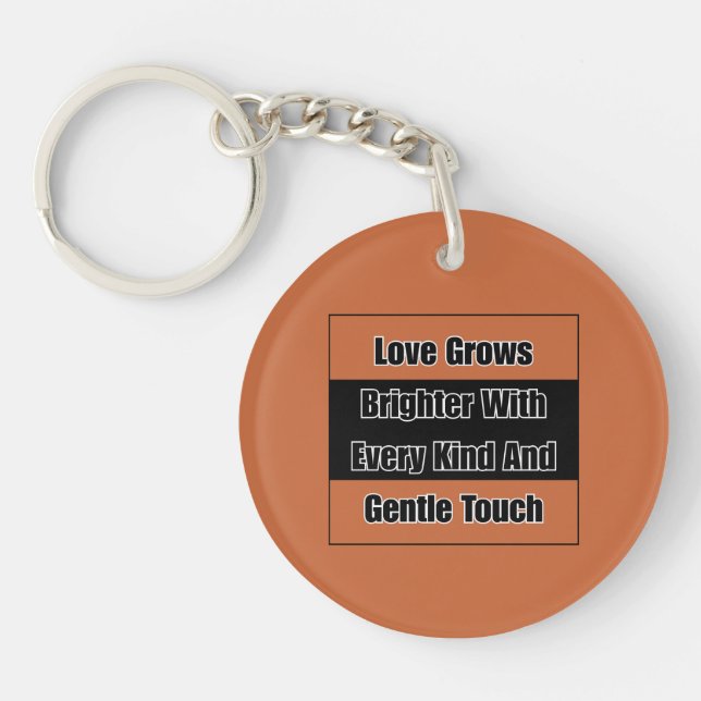 Love key chain  (Front)