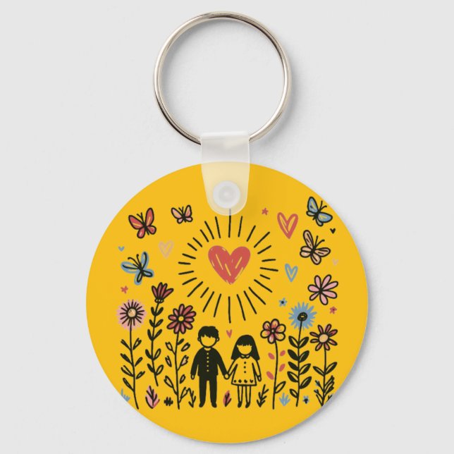 Love Key Ring (Front)