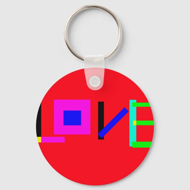 Love Key Ring (Front)
