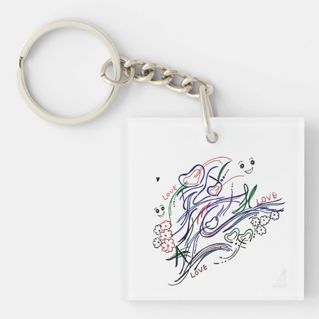 love key ring (Front)