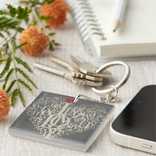 Love Keychain