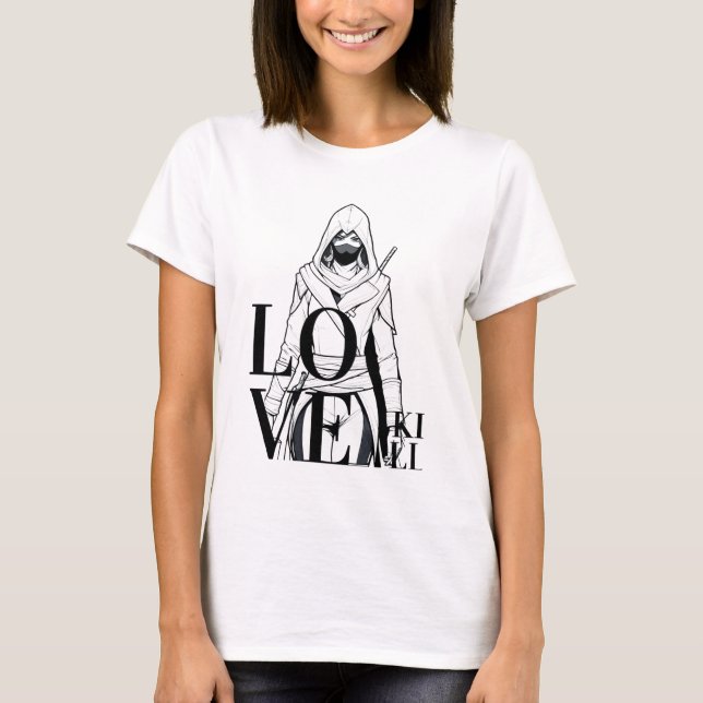 Love Kill: Mysterious Assassin Art T-Shirt (Front)