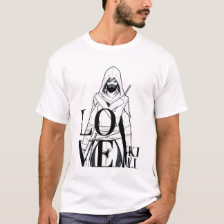 Love Kill: Mysterious Assassin Art T-Shirt