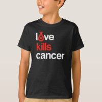 Love Kills Cancer - Kid's Tee