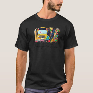 Love kindergarten Teacher Happy First Day Of Schoo T-Shirt