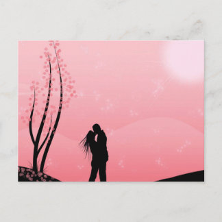 Love (Kissing) Postcard