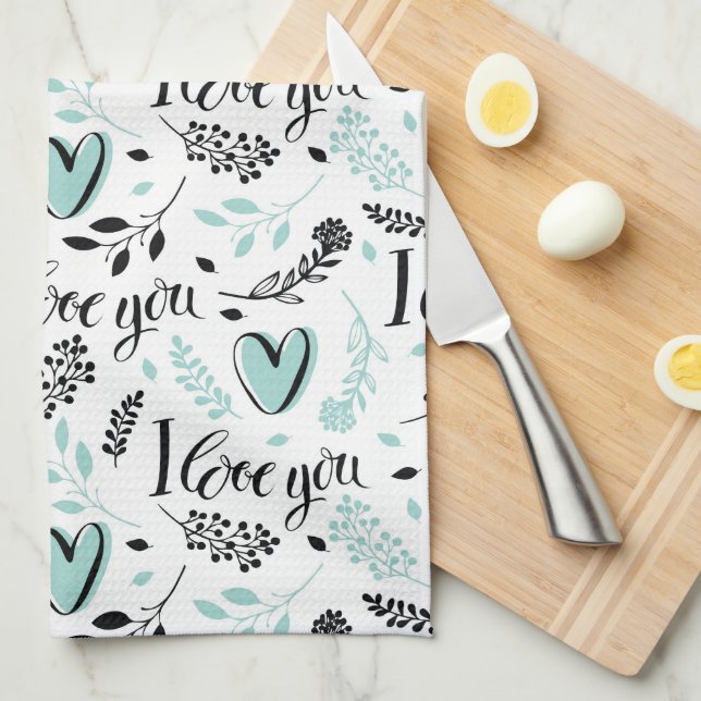 Love Kitchen Towels (Quarter Fold)