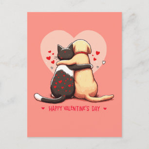 Love knows no bounds postcard