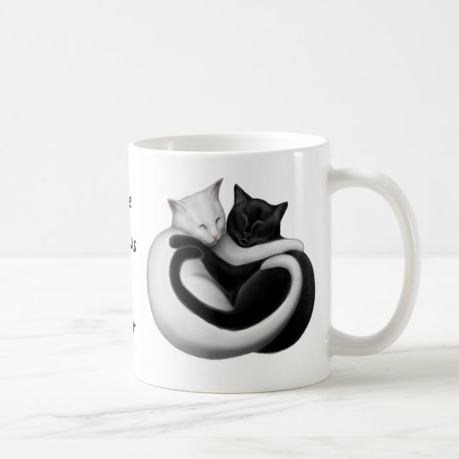 Love Knows No Colour Cats Mug (Right)