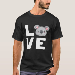 Love Koala Bear Cute Ecologist Australia Girl Boy T-Shirt
