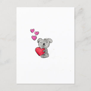 Love Koala Bear Postcard