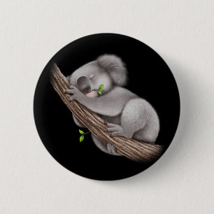 Love Koala Bears  6 Cm Round Badge