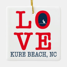 Love Kure Beach, NC Christmas