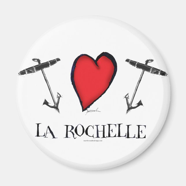 love la rochelle magnet (Front)