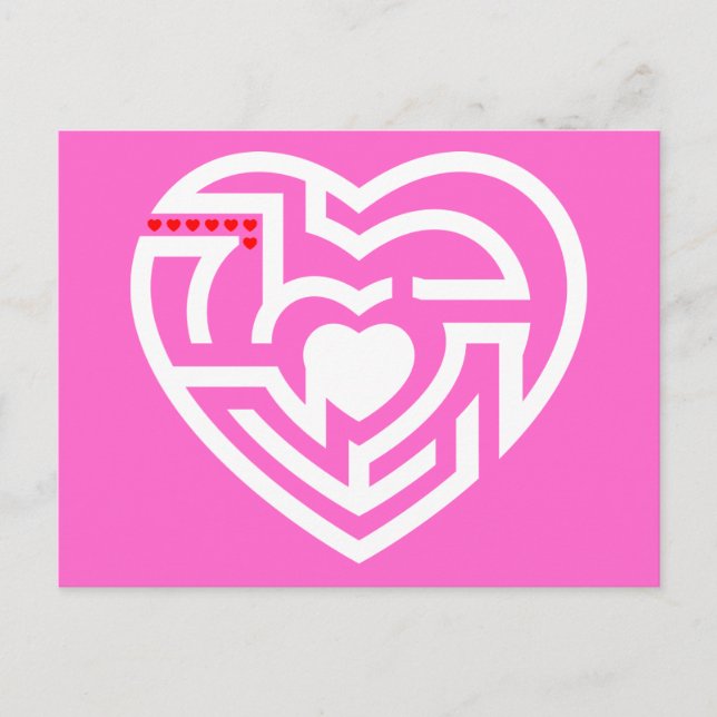 love labrynth postcard (Front)