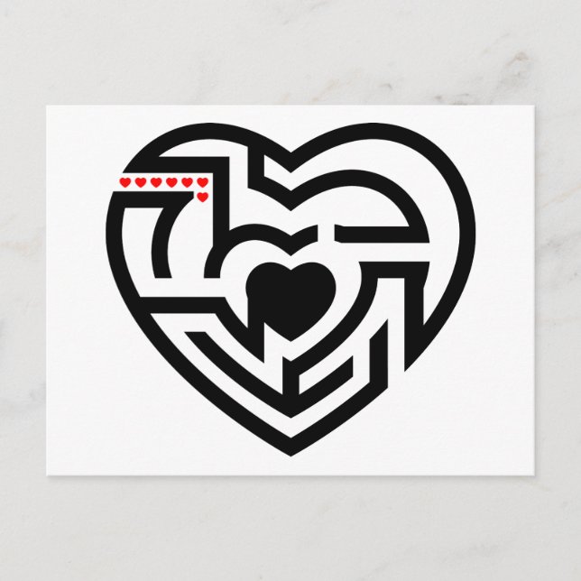 love labrynth postcard (Front)