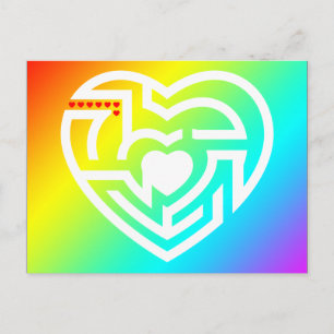 love labrynth postcard