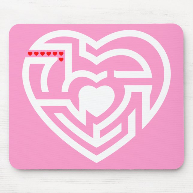 love labyrinth mouse pad (Front)