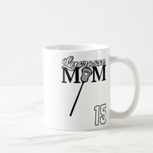 Love Lacrosse Mum Lacrosse #15 Shirt Lax Player Je Coffee Mug