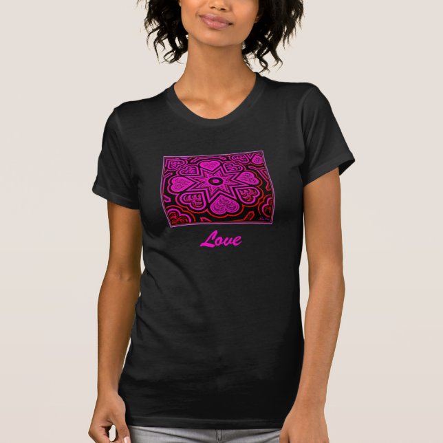 'Love' Ladies' T-shirt (Front)