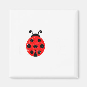 Love Ladybugs Cute Insect Sweetheart Girlfriend Gi Magnet
