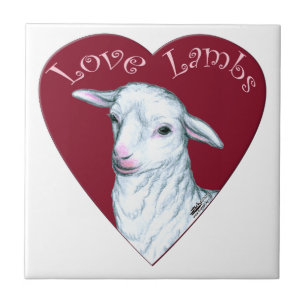 Love Lambs Tile