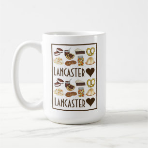 Love Lancaster, PA Pennsylvania Dutch Amish Foods Coffee Mug