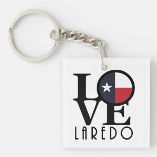LOVE Laredo Key Ring