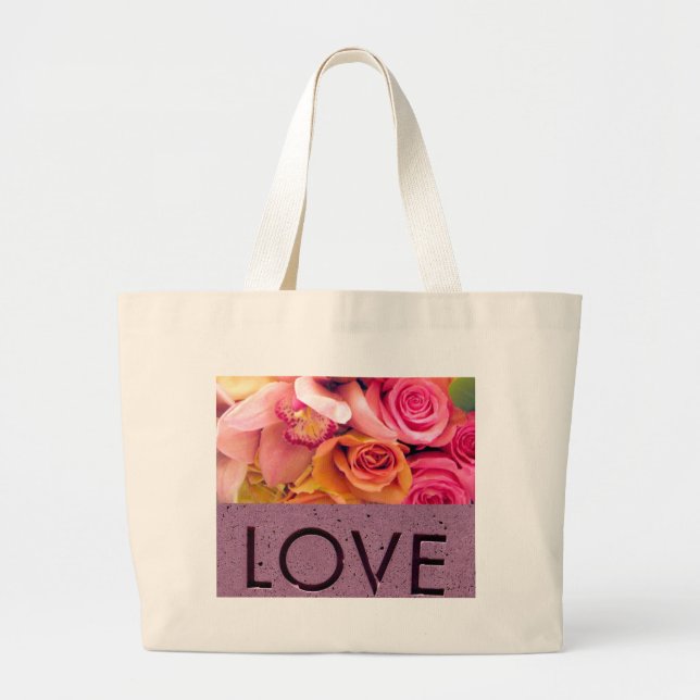 Love_ Large Tote Bag (Front)