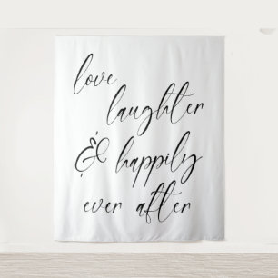 Love, Laughter & Happily Ever Tapestry