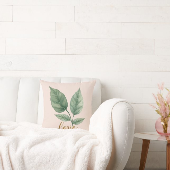 Love Leaf Double-Sided Cushion (Couch)