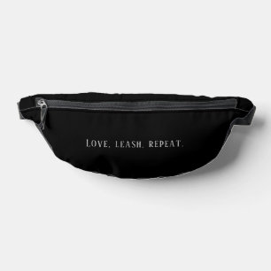 Love. Leash. Repeat. - For treats and waste bags