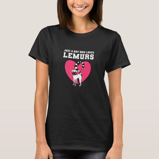 Love Lemurs Pet T-Shirt (Front)
