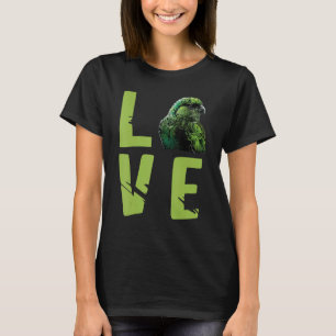 Love Leopard Kakapo Kakapo Bird Kakapo Parrot New T-Shirt