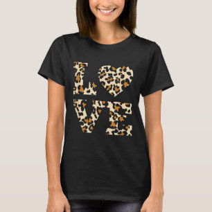 Love Leopard Valentines _1 T-Shirt