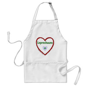 Love Leprechauns Standard Apron