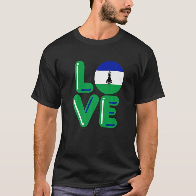 LOVE - Lesotho Premium T-Shirt (Front)