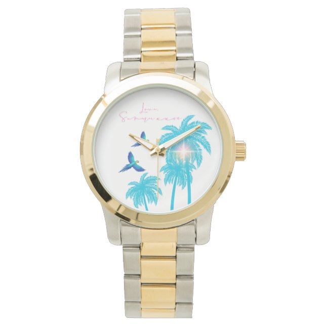 Love Letter Design - Love, Summer xxoo Watch (Front)