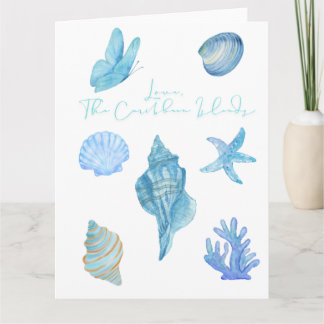 Love Letter Design-Love, The Caribbean Islandsxxoo Card