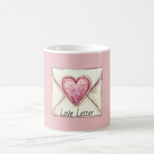 Love Letter Heart Coffee Mug