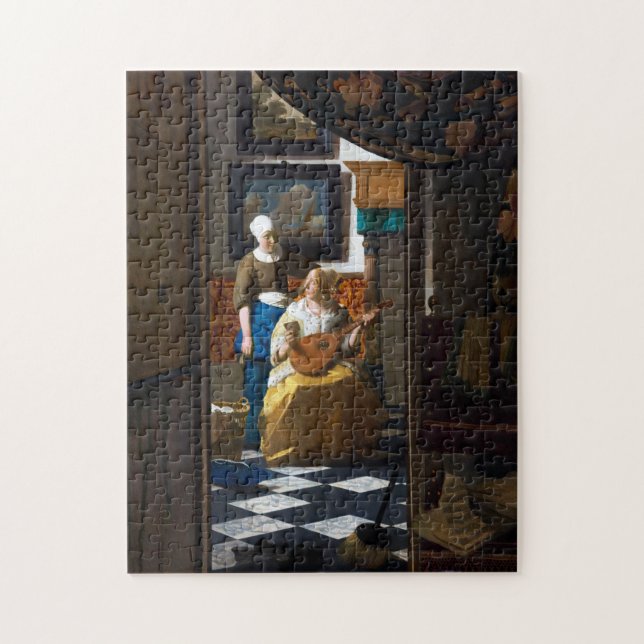 Love Letter, Johannes Vermeer Jigsaw Puzzle (Vertical)
