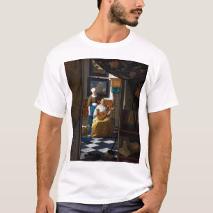 Love Letter, Johannes Vermeer T-Shirt