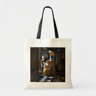 Love Letter, Johannes Vermeer Tote Bag