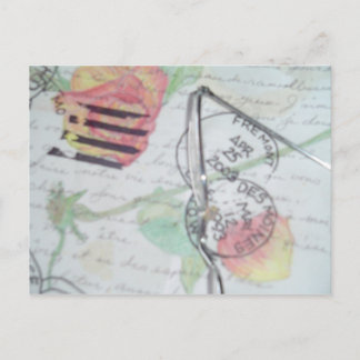 Love Letter- Postmarks Postcard